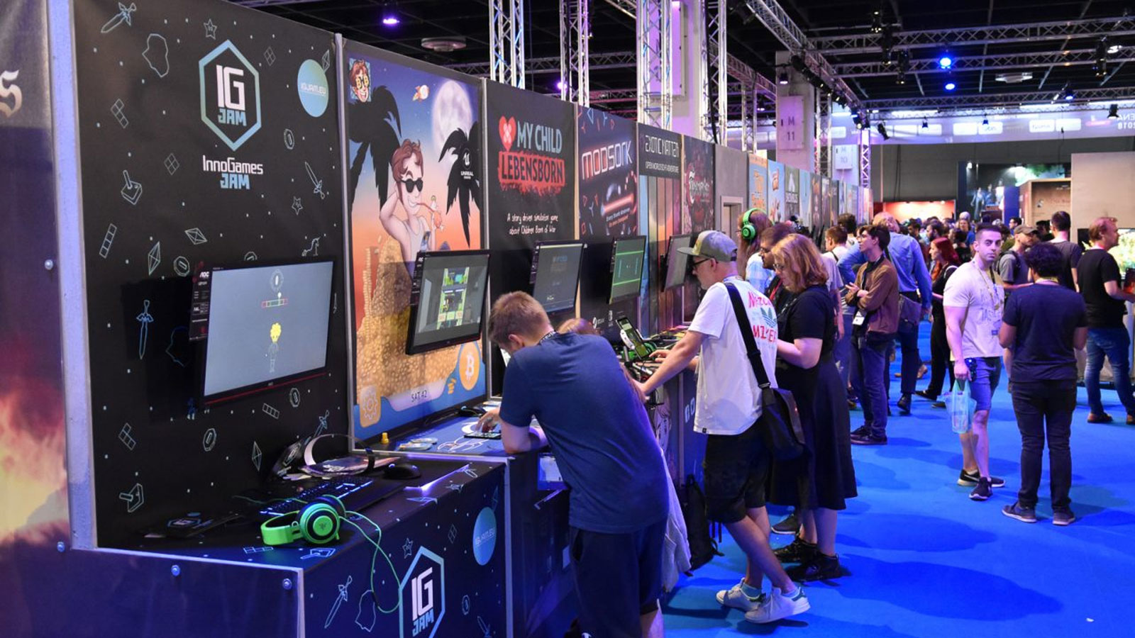 NerdStar - Indie Arena Booth